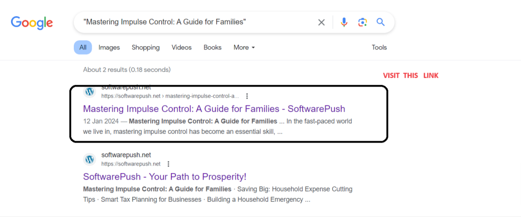 Mastering Impulse Control A Guide for Families Google Search